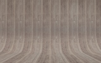Curved Tortilla Brown Color Wood Parquet background