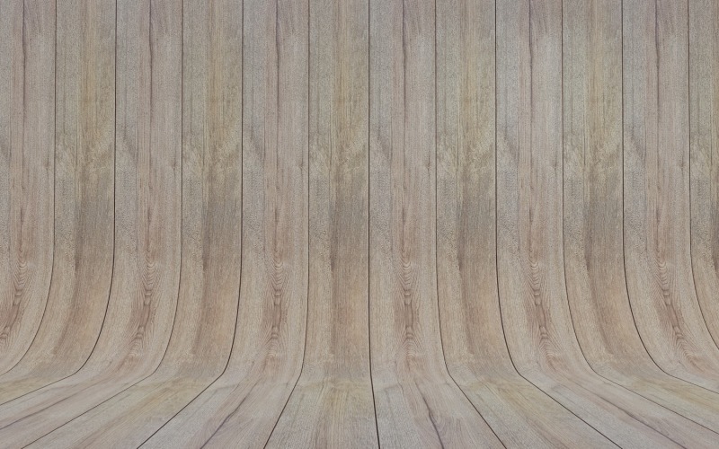 Curved umber color Wood Parquet background Background