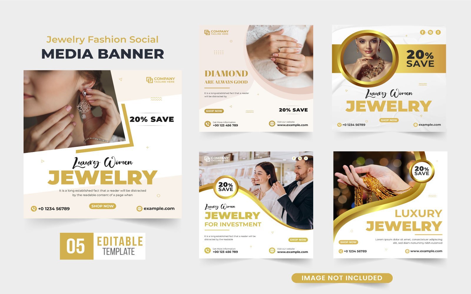 Template #299475 Luxury Gold Webdesign Template - Logo template Preview