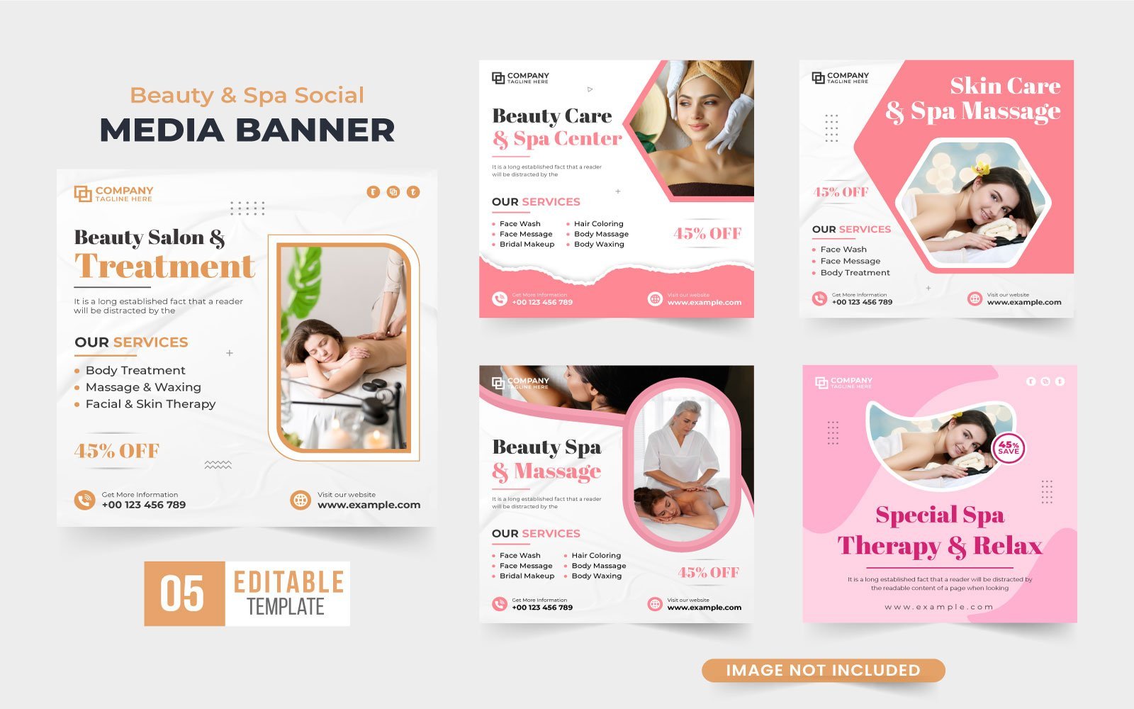 Kit Graphique #299484 Beauty Salon Divers Modles Web - Logo template Preview