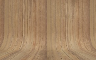 Curved Brown And Tan Color Wood Parquet background