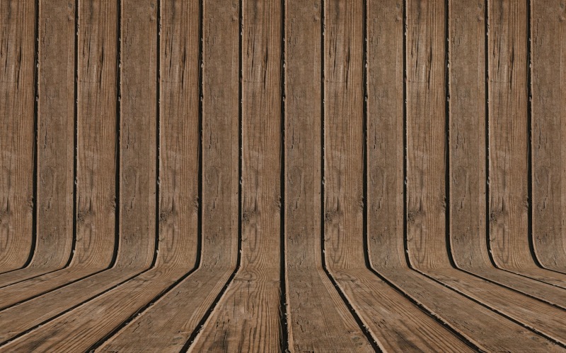 Curved Saddle Brown Color Wood Parquet background Background