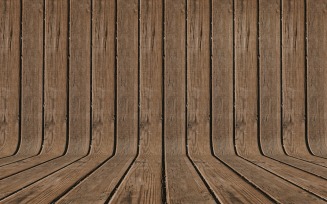 Curved Saddle Brown Color Wood Parquet background