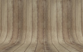 Curved Tan And Brown Wood Parquet background