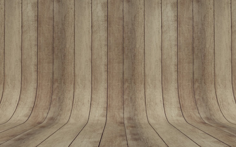 Curved Tan And Brown Wood Parquet background Background