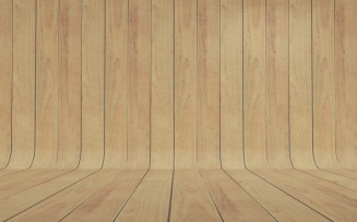 Curved Tan Color Wood Parquet background.