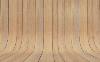 Curved Wheat And Peru Color Wood Parquet background