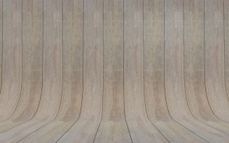 Curved Whit And Light Brown Color Wood Parquet background