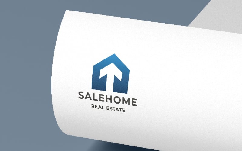 Sale Home Real Estate Logo Logo Template