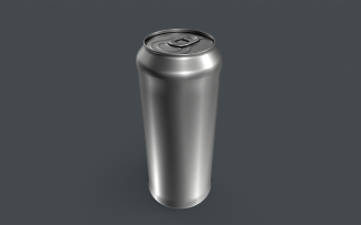 Beverage Can Low-poly 3D model