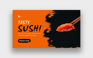 Food Sushi YouTube Thumbnail