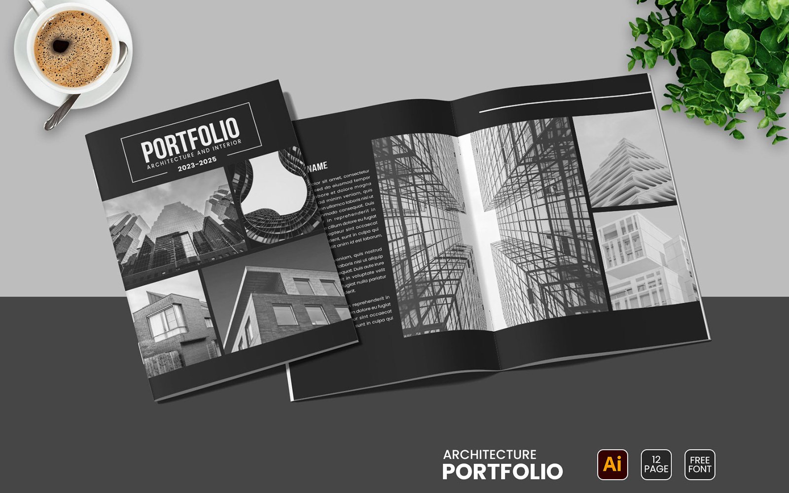 Template #299707 Architecture Portfolio Webdesign Template - Logo template Preview