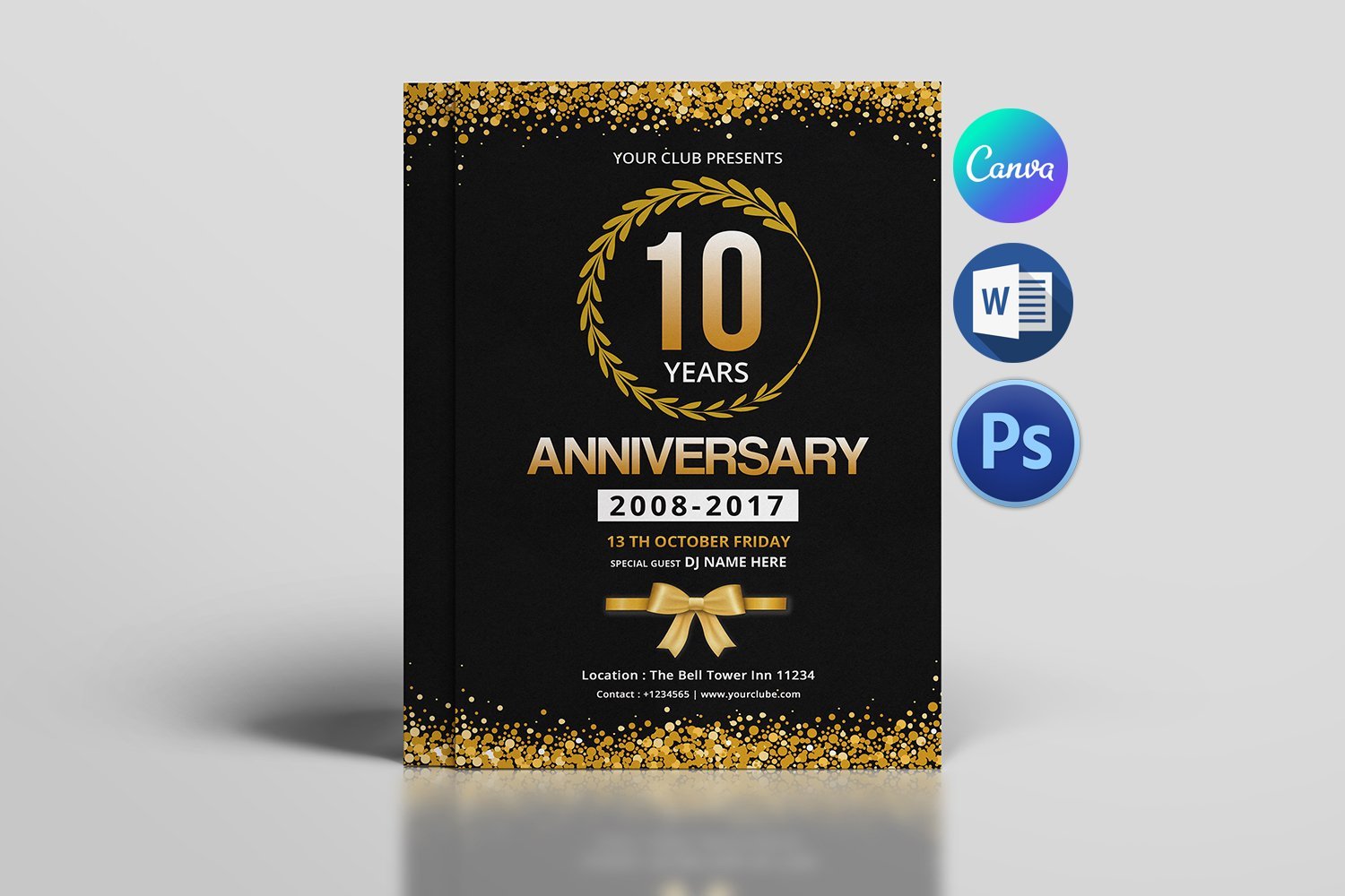 Kit Graphique #299759 Anniversary Anniversary Divers Modles Web - Logo template Preview