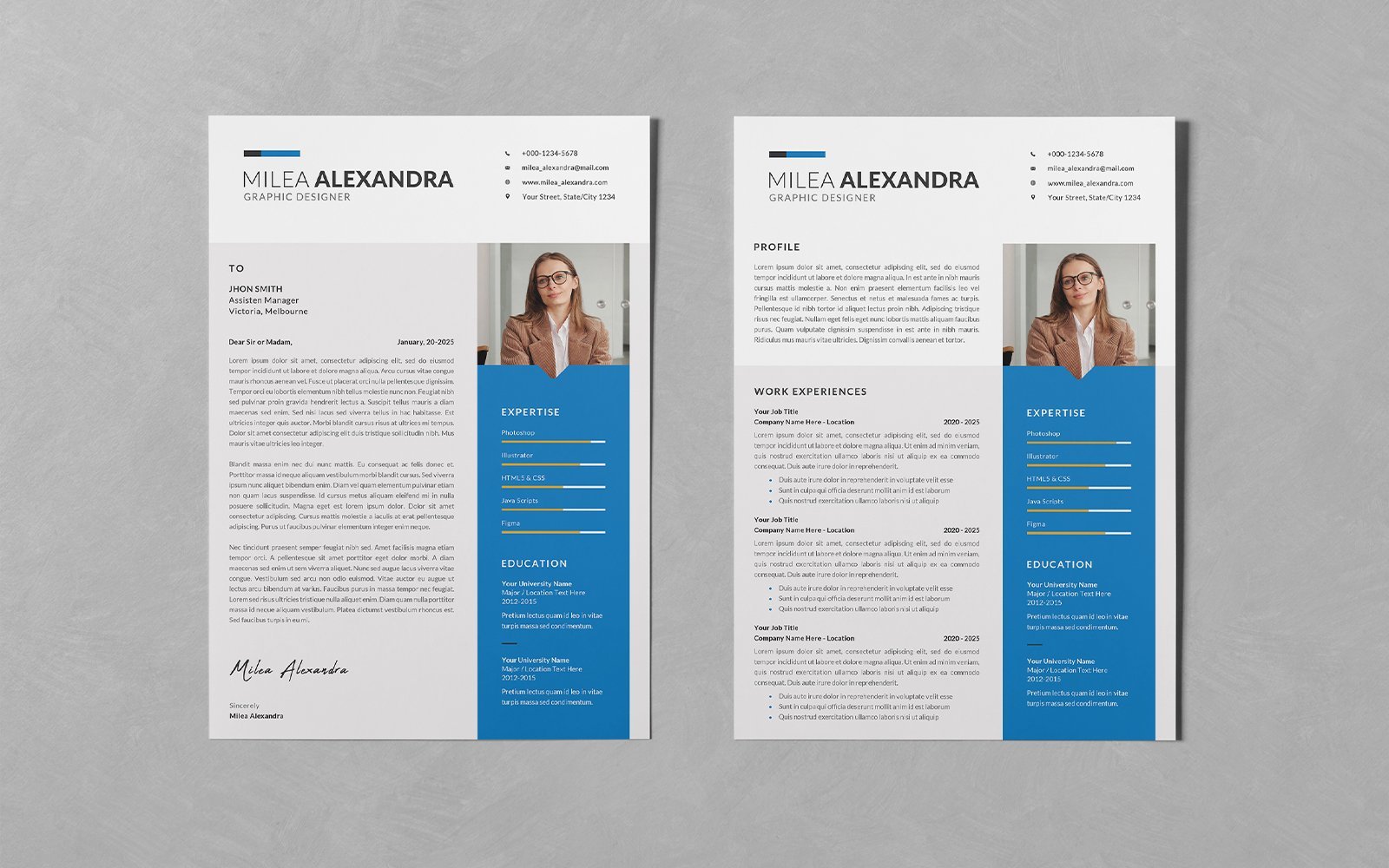 Kit Graphique #299767 Resume Business Divers Modles Web - Logo template Preview