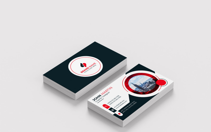 Creative Professional Business Card Design Template Corporate Identity