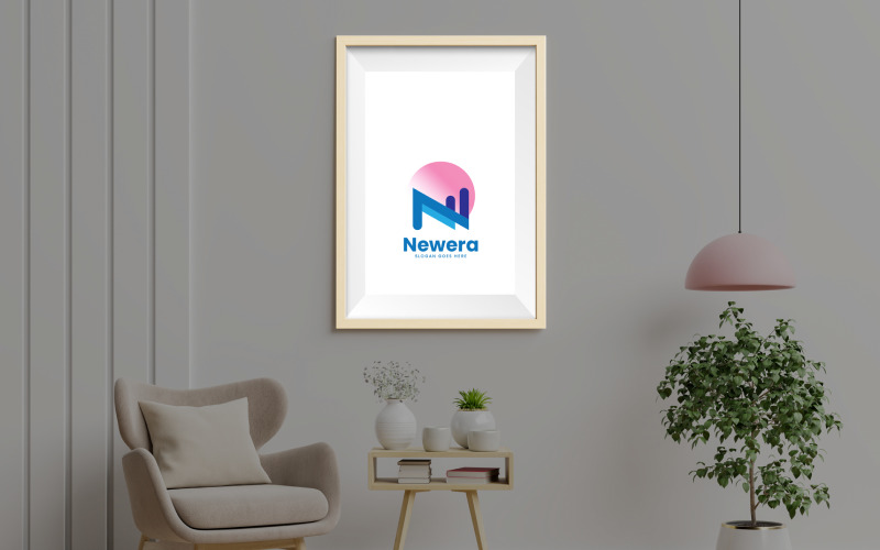 N Pattern Corporate Tourism Logo Logo Template