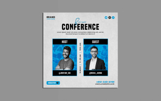 Online Conference Social Media Post Template