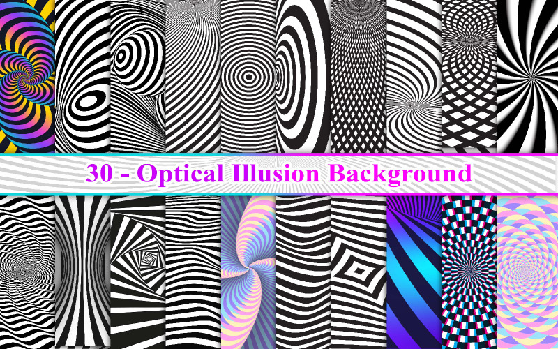 Optical Illusion Waves Background, Illusion Background, Abstract Background Pattern