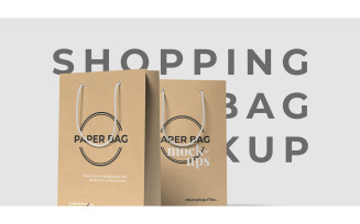 Shopping Bag Mockups - Shopping Bag Mockups
