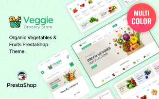 Veggie - Vegetable & Grocery Store PrestaShop Theme