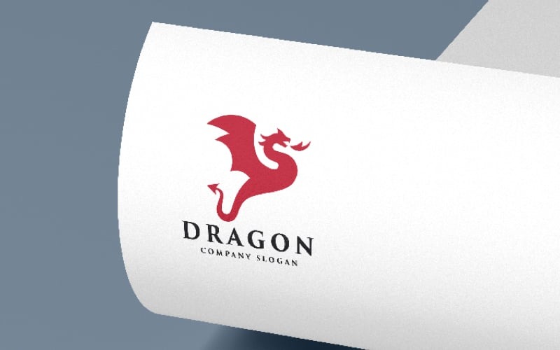 Dragon Wild Animal Pro Logo Logo Template