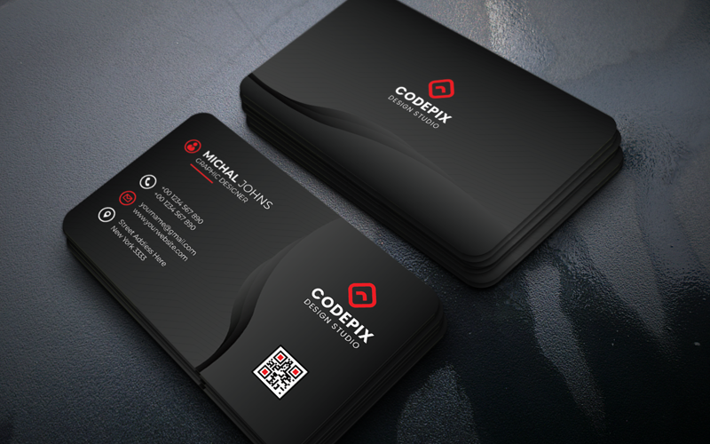 Business Card Templates Corporate Identity Template v133