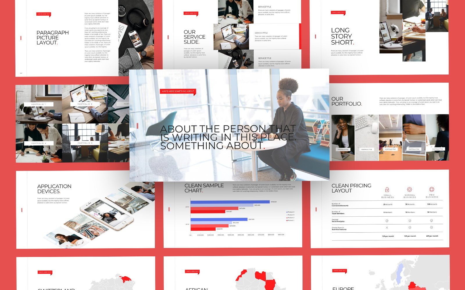 Kit Graphique #300142 Agence Business Divers Modles Web - Logo template Preview