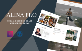 Alina Pro, Yoga, and Business Coach Theme