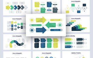 Arrow Creative Infographic PowerPoint Template