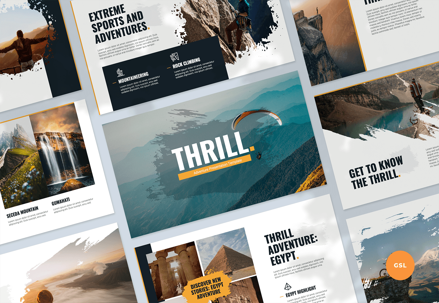 Adventure Presentation Google Slides Template