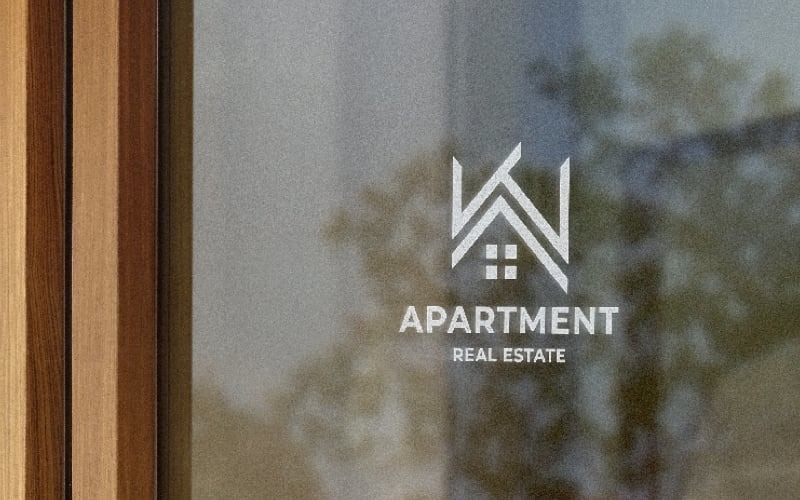 Apartment Real Estate Pro Logo Template