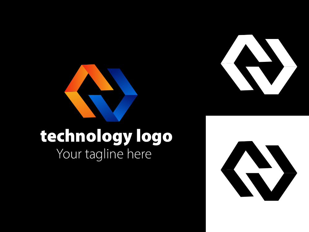 Technology Logo Template  Design