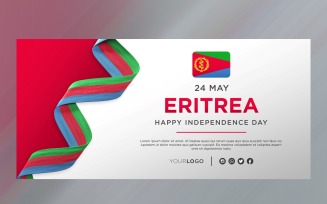Eritrea National Independence Day Celebration Banner, National Anniversary