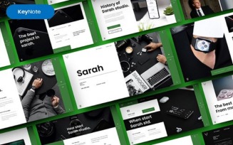 Sarah – Business Keynote Template