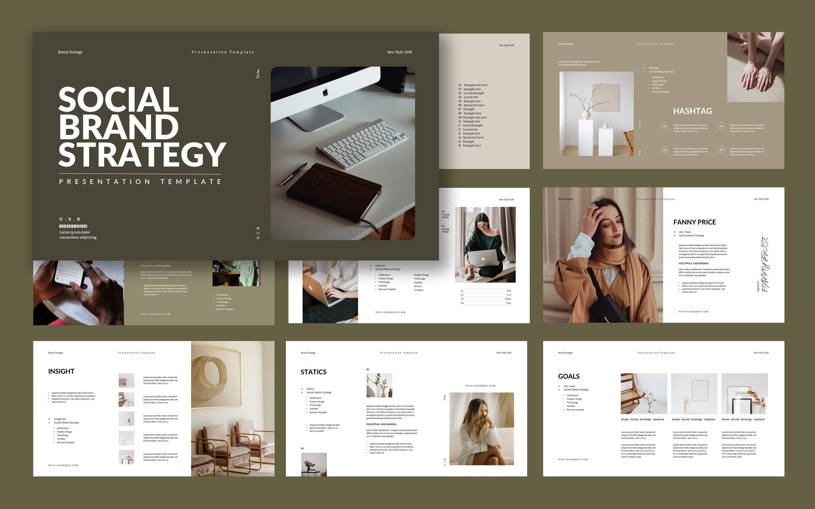 Kit Graphique #300526 Agency Presentation Divers Modles Web - Logo template Preview