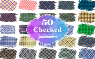 Check Sublimation Background Bundle
