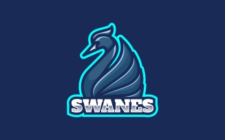 Swan E-Sports Logo Design