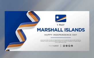Marshall Islands National Independence Day Celebration Banner, National Anniversary