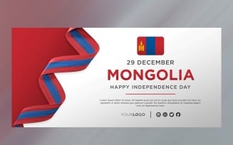 Mongolia National Independence Day Celebration Banner, National Anniversary