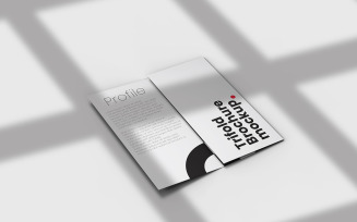 Trifold Brochure Mockup PSD Template Vol 16
