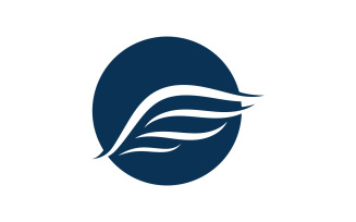 Wing logo and symbol. Vector illustration V4
