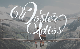 Woster Adios - Script Font