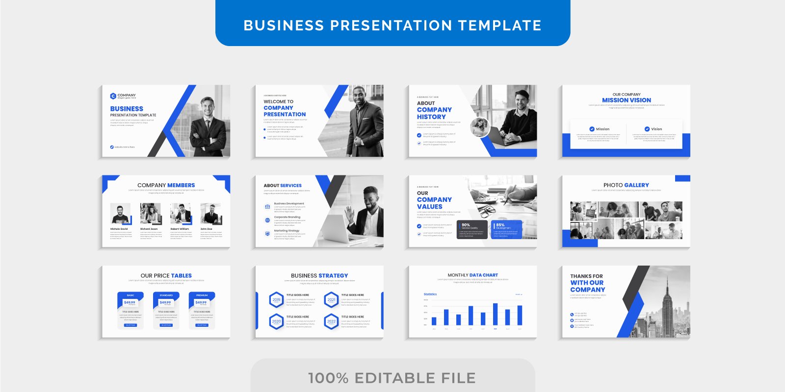 Kit Graphique #300991 Business Business Web Design - Logo template Preview