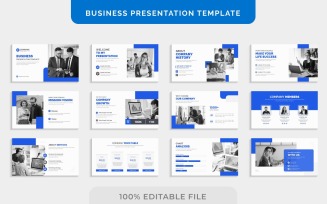 Corporate Marketing Corporate Business Agency Presentation Slides Template