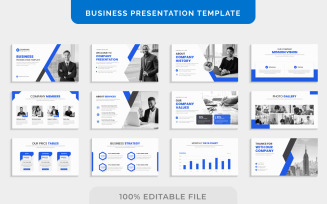Modern Creative Corporate Agency Business Presentation Slides Template