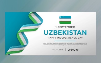Uzbekistan National Independence Day Celebration Banner, National Anniversary