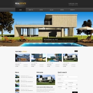 шаблон сайта агентства недвижимости