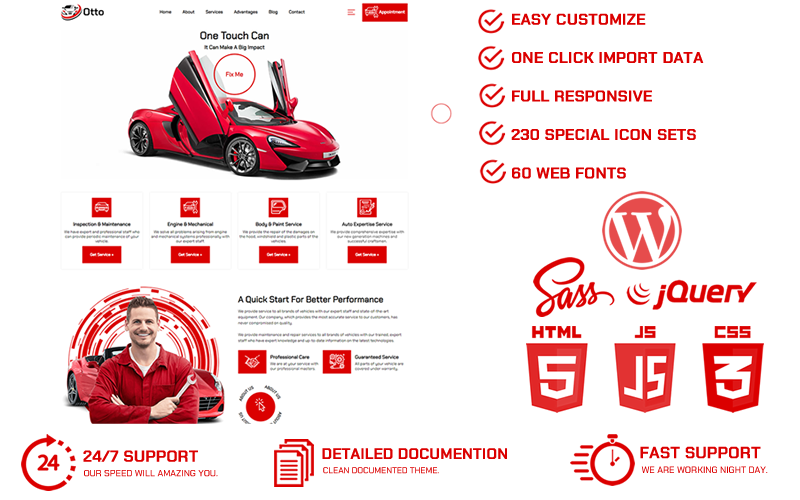 Template #301037 Automobile Automotive Webdesign Template - Logo template Preview
