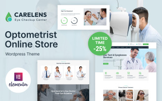 Carelens - Optometrist & Eye Care WordPress Theme
