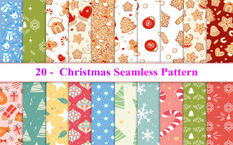 Christmas Seamless Pattern, Christmas Pattern